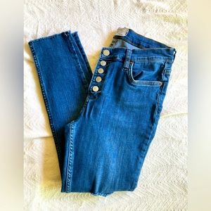 Free People Skinny Distressed Jeans